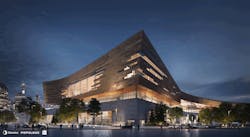 BMO Centre expansion exterior BMO Centre expansion exterior