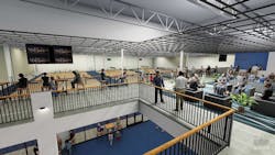 Fieldhouse mezzannine Fieldhouse mezzannine