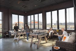 Game area at Buffalo Wings & Rings Game area at Buffalo Wings & Rings