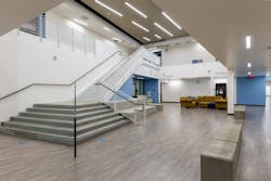 Gym in the Innovations Academy Gym in the Innovations Academy