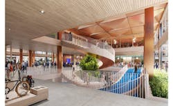 105 Victoria Street stair and bike path 105 Victoria Street stair and bike path