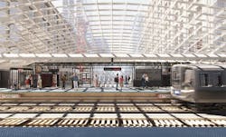 State/Lake Station from the platform State/Lake Station from the platform