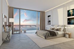 Baccarat Residences Brickell interior bedroom Baccarat Residences Brickell interior bedroom