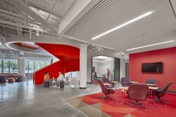 McGregor Computer Science Center gathering space McGregor Computer Science Center gathering space