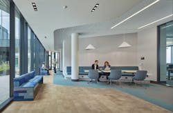 McGregor Computer Science Center interior gathering space McGregor Computer Science Center interior gathering space