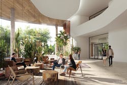 Springdale Green interior Springdale Green interior