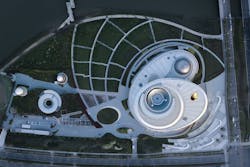 Shanghai Astronomy Museum aerial Shanghai Astronomy Museum aerial