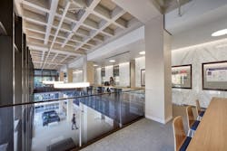 Pritzker Hall interior after renovations Pritzker Hall interior after renovations