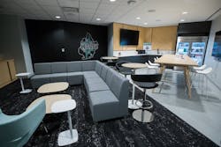 Liberty Locker room players' lounge Liberty Locker room players' lounge