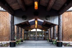 7 Cedars Hotel entrance 7 Cedars Hotel entrance