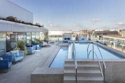 West Half pool deck West Half pool deck