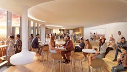 Apres cafe interior Summit One Vanderbilt Apres cafe interior Summit One Vanderbilt