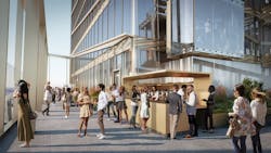 Apres cafe exterior Summit One Vanderbilt Apres cafe exterior Summit One Vanderbilt