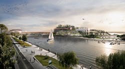 Therme Canada | Ontario Place exterior waterfront Therme Canada | Ontario Place exterior waterfront