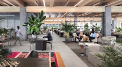 Burrard Exchange interior with natural light Burrard Exchange interior with natural light