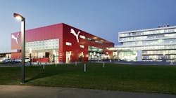 BIPV glass modules can be integrated into most standard glass framing and building envelope systems. Photo courtesy of Vitro Architectural Glass BIPV glass modules can be integrated into most standard glass framing and building envelope systems. Photo courtesy of Vitro Architectural Glass