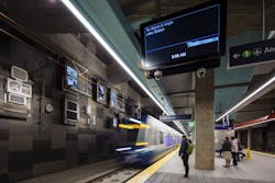 U District Station platform U District Station platform