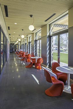 Kenneth K.T. Yen Humanities Building interior breakout spaces Kenneth K.T. Yen Humanities Building interior breakout spaces