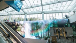 Climate Pledge Arena indoor LED displays Climate Pledge Arena indoor LED displays