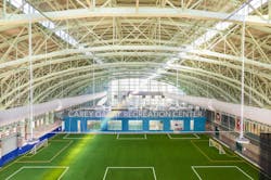 Major R. Owens Health and Wellness Community Center soccer field Major R. Owens Health and Wellness Community Center soccer field