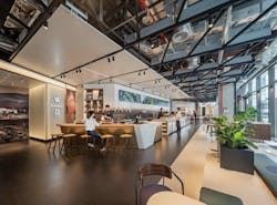 Starbucks Greener Store Lab interior Starbucks Greener Store Lab interior