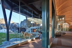 Pepper Family Wildlife Center viewing alcove Pepper Family Wildlife Center viewing alcove