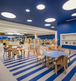 AtlantaCentralLibrary interior children's section AtlantaCentralLibrary interior children's section