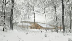 ESET Campus in the snow ESET Campus in the snow