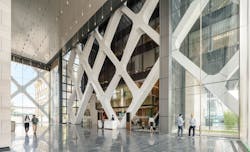 Shenzhen Rural Commercial Bank HQ lobby Shenzhen Rural Commercial Bank HQ lobby