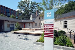 The Speedway courtyard The Speedway courtyard