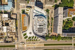 Mennica Legacy Tower Aerial Mennica Legacy Tower Aerial