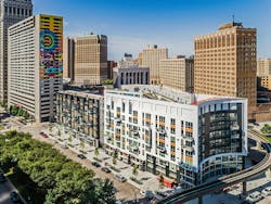 CBD Detroit landscape CBD Detroit landscape