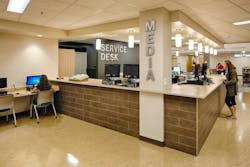 Media help desk at Hermantown (Minn.) high school Media help desk at Hermantown (Minn.) high school