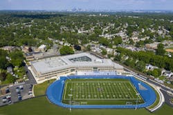 The School's Playing Fields Are Positioned As Extensions Of Nearby Parks The School's Playing Fields Are Positioned As Extensions Of Nearby Parks