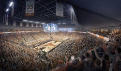 Moody Center interior Moody Center interior