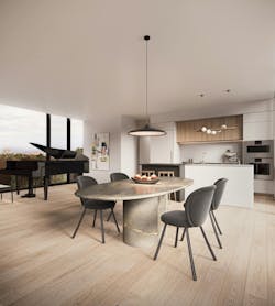 Leaside Common Penthouse Dining Room Leaside Common Penthouse Dining Room