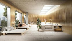 KING penthouse indoor pool KING penthouse indoor pool