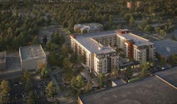 Crossroads Mixed Use Aerial Crossroads Mixed Use Aerial