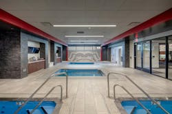 UGA Training facility hydrotherapy pools UGA Training facility hydrotherapy pools