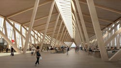 Zurich Airport daylighting system Zurich Airport daylighting system