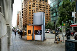 A micro-retail amenity A micro-retail amenity