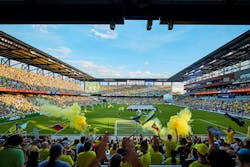 Nashville boasts the largest soccer-specific stadium in the U.S. and Canada - GEODIS Park Photo: Tom Harris Nashville boasts the largest soccer-specific stadium in the U.S. and Canada - GEODIS Park Photo: Tom Harris