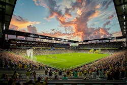 Nashville boasts the largest soccer-specific stadium in the U.S. and Canada - GEODIS Park Photo: Tom Harris Nashville boasts the largest soccer-specific stadium in the U.S. and Canada - GEODIS Park Photo: Tom Harris
