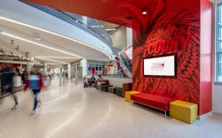 The Entrance Of Jacksonville State University's Rec Center The Entrance Of Jacksonville State University's Rec Center