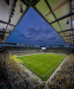 Nashville boasts the largest soccer-specific stadium in the U.S. and Canada - GEODIS Park Photo: Tom Harris Nashville boasts the largest soccer-specific stadium in the U.S. and Canada - GEODIS Park Photo: Tom Harris