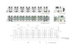 The San Mateo County Navigation Center represents the first built instance of the Office of Charles F. Bloszies’s “Step1” interim supportive housing system The San Mateo County Navigation Center represents the first built instance of the Office of Charles F. Bloszies’s “Step1” interim supportive housing system