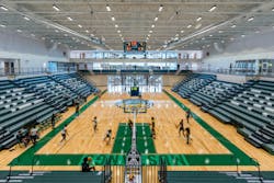 Morrow High School Basketball Court by Perkins and Will Morrow High School Basketball Court by Perkins and Will