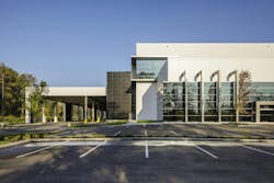 Construction completed on Canada’s first multi-story distribution center, Photo ©Luke Potter Construction completed on Canada’s first multi-story distribution center, Photo ©Luke Potter