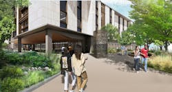 Santa Clara Valley Medical Center breaks ground on a behavioral health facility for both adults and children. Rendering courtesy HGA Santa Clara Valley Medical Center breaks ground on a behavioral health facility for both adults and children. Rendering courtesy HGA