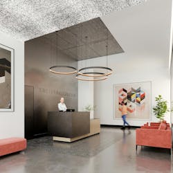 Rendering Of The Lobby Of 1314 Spring Garden Street Project Rendering Of The Lobby Of 1314 Spring Garden Street Project